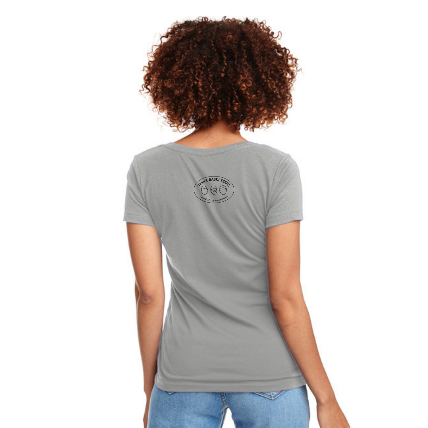 NEW! Ladies' Heart Wreath V-neck