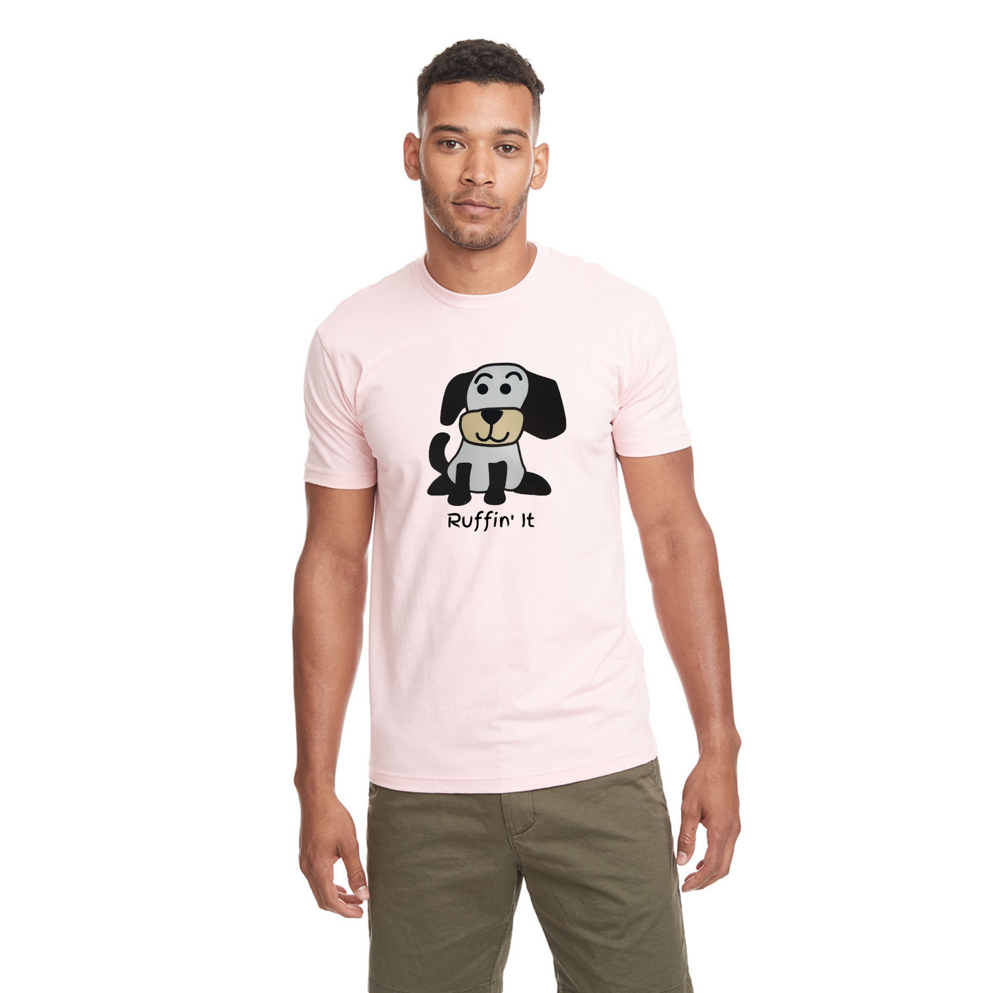 Happy Puppy Adult T-shirt