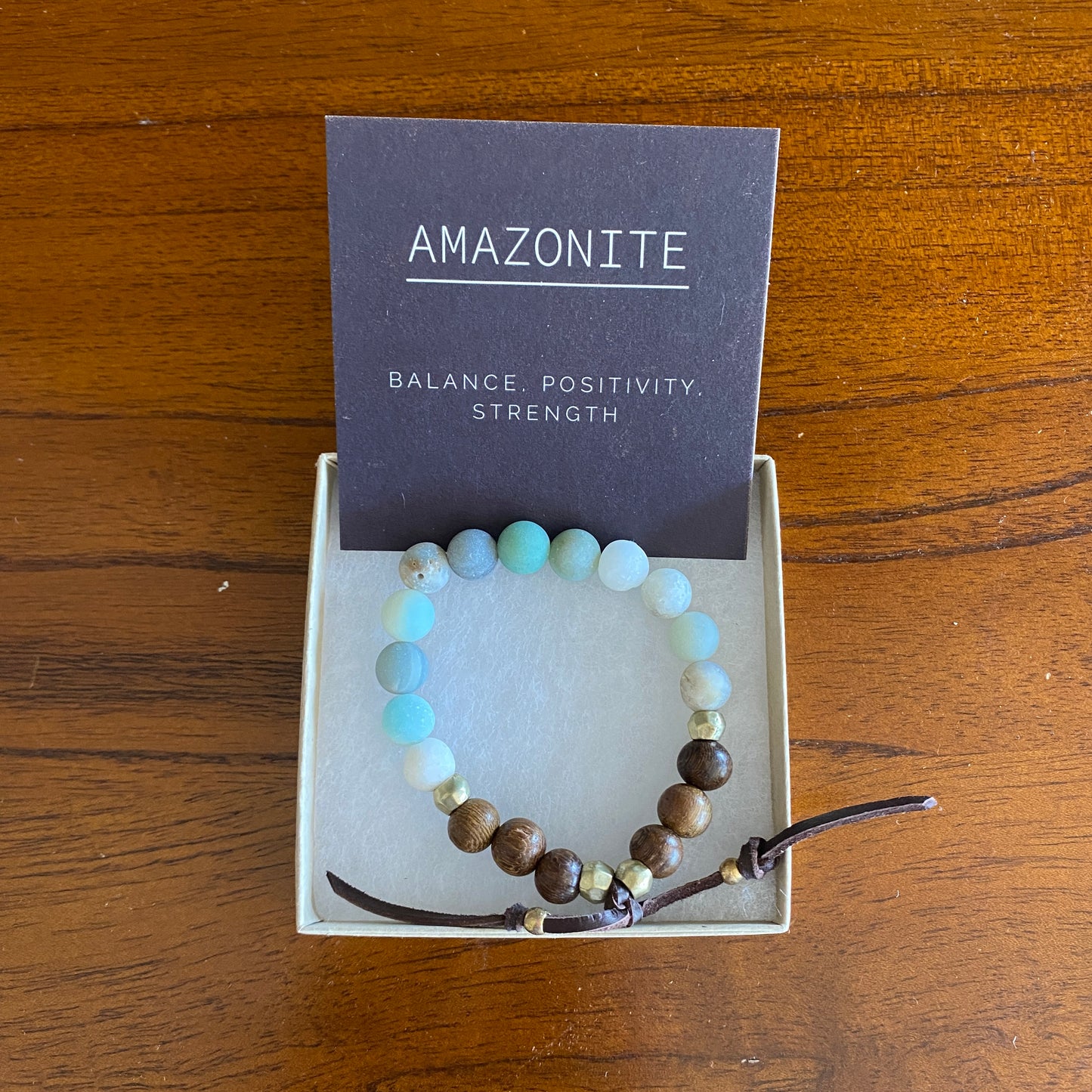 Amazonite Beaded Bracelet