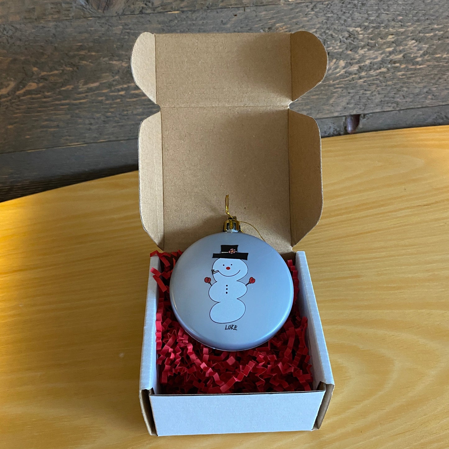 Jolly Snowman Ornament