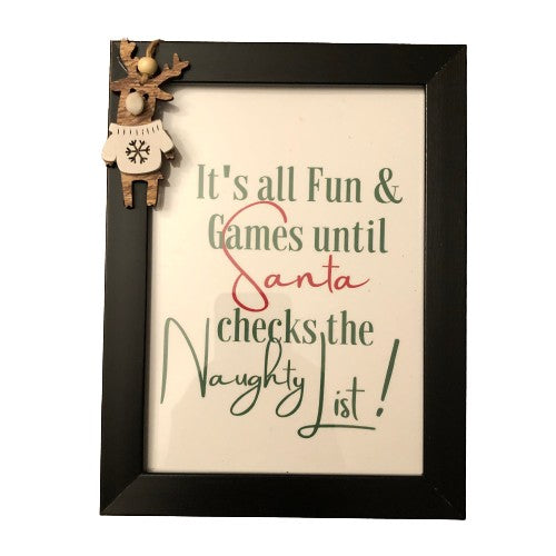 Fun & Games Frame