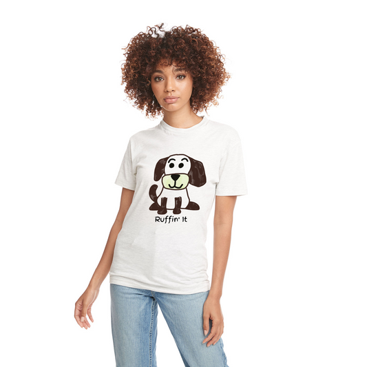 Happy Puppy Adult T-shirt