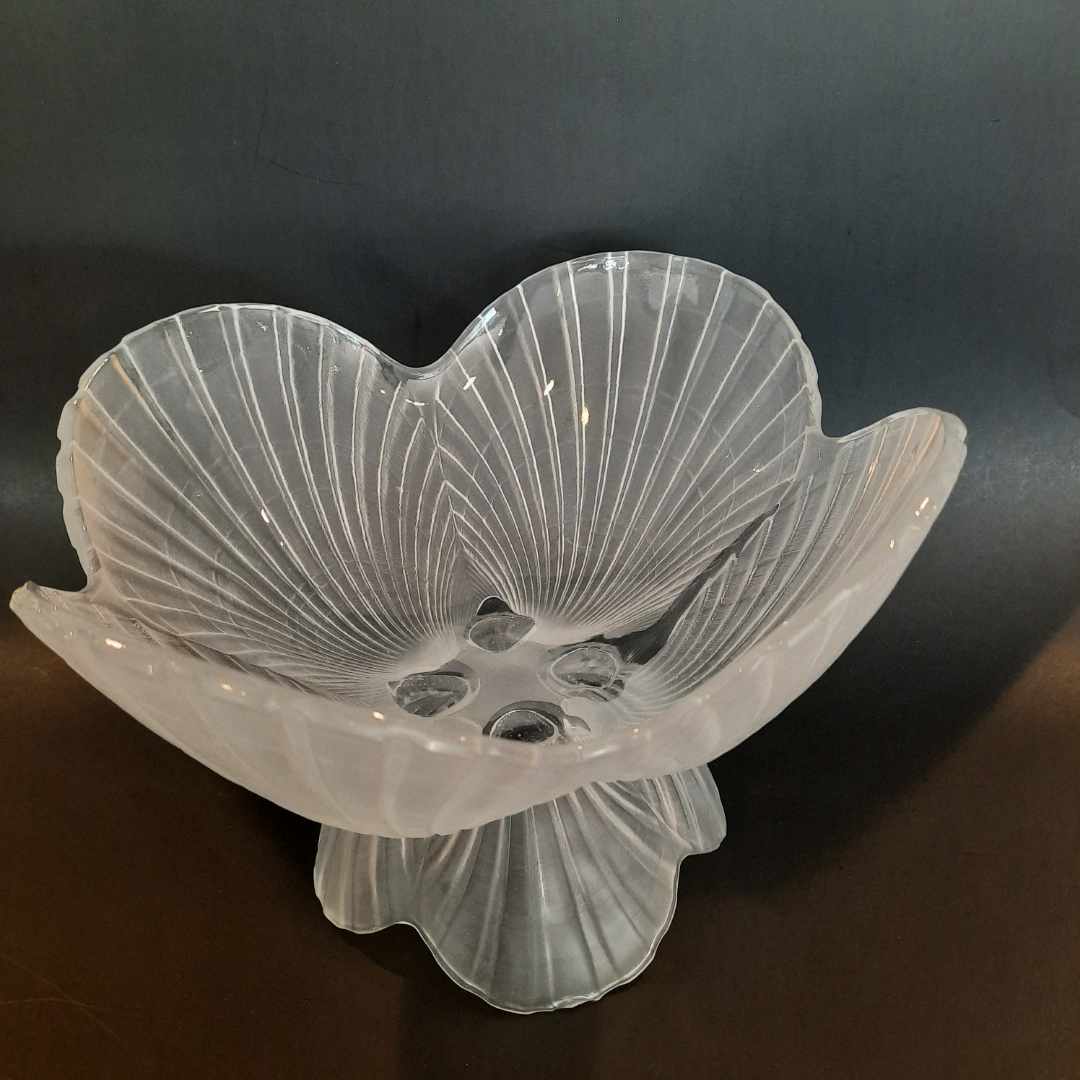 Glass Shells Serving Bowl