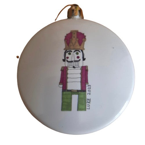 Nutcracker Christmas Ornament