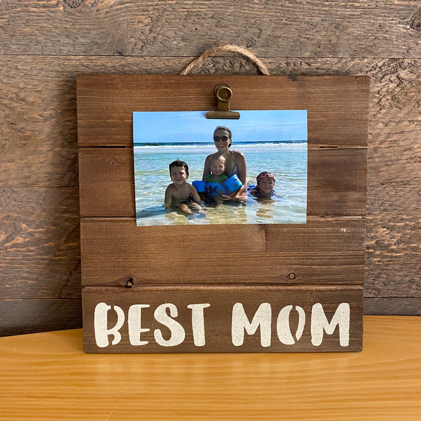 Best Mom Photo Pallet