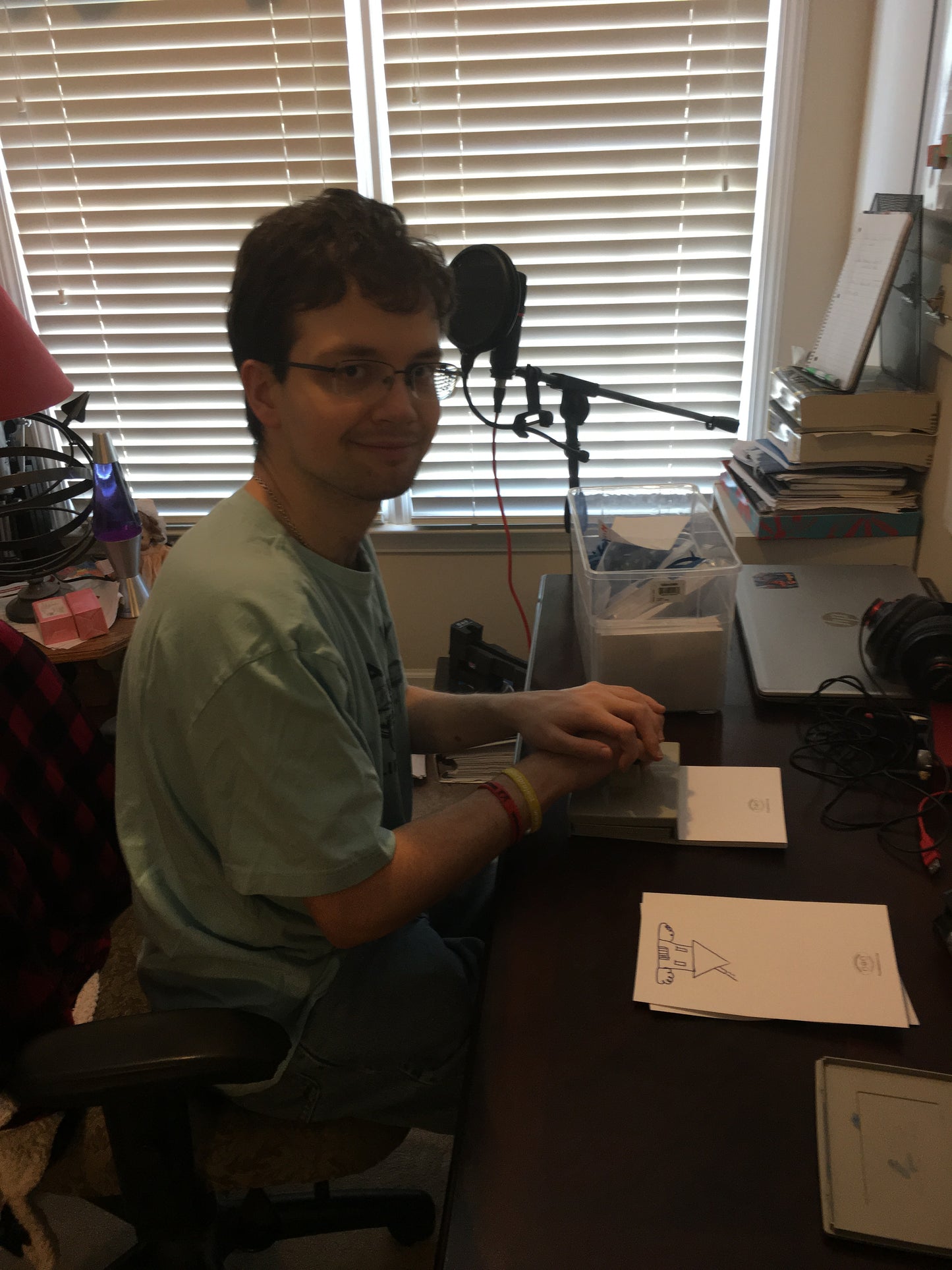 Disabled Employee Stamping Notecards