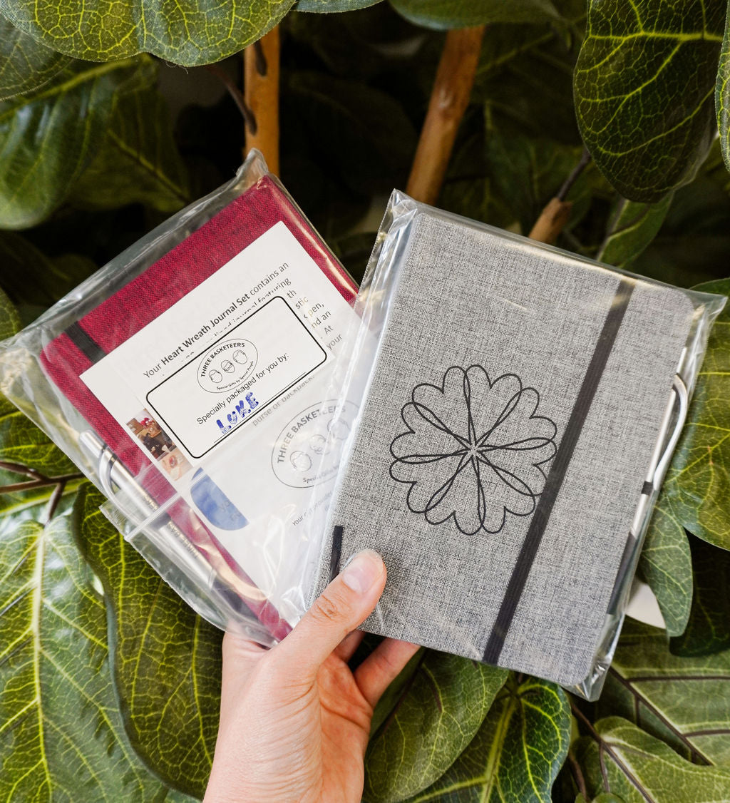 Heart Wreath Journal Set