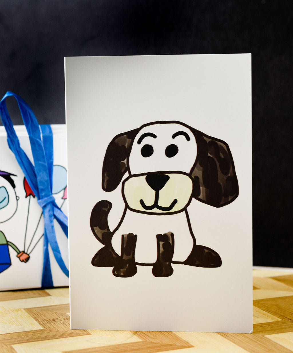 Happy Puppy Notecards