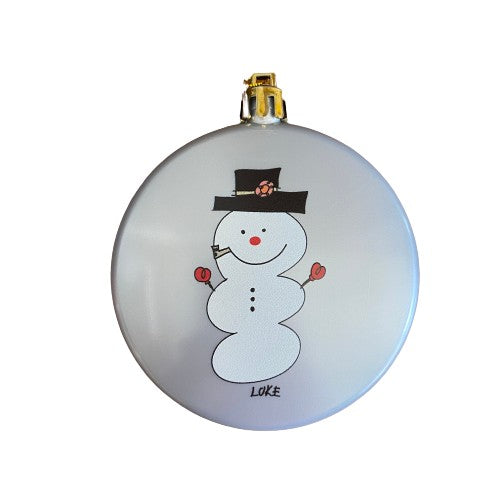 Jolly Snowman Ornament