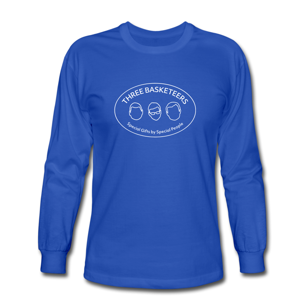 Basketeers Logo Long Sleeve T-Shirt - royal blue
