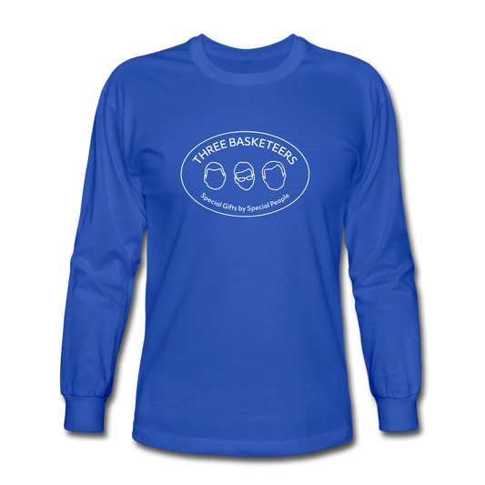 Basketeers Logo Long Sleeve T-Shirt - royal blue